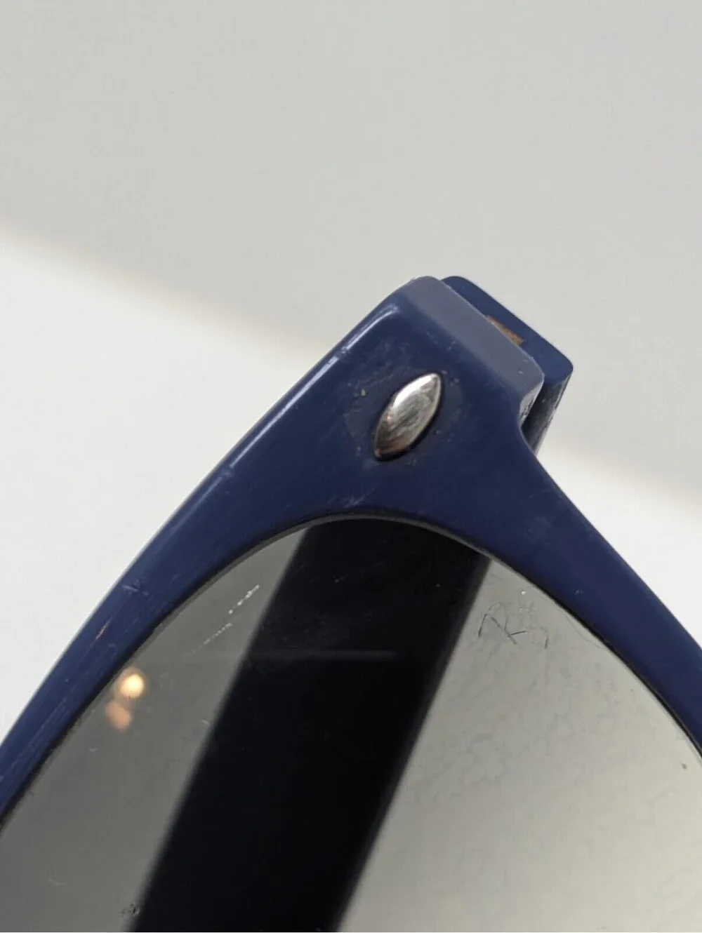 RAY BAN Sunglasses WAYFARER 2132 605371 BLUE/GRAY 55mm Classic Style Retro Cool